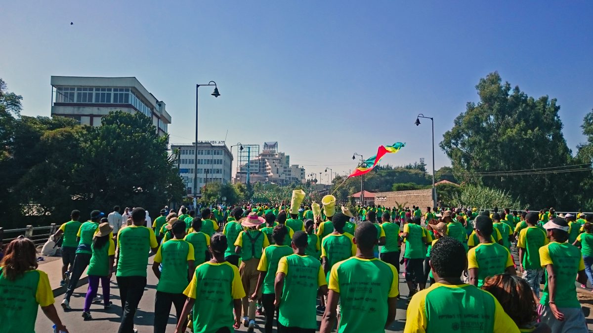 Äthiopien Great Run 2015